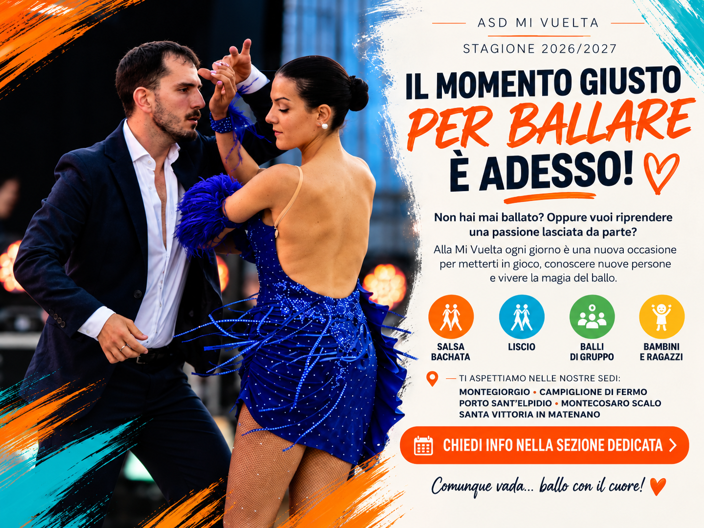 IL MOMENTO GIUSTO PER BALLARE È ADESSO! ❤️
