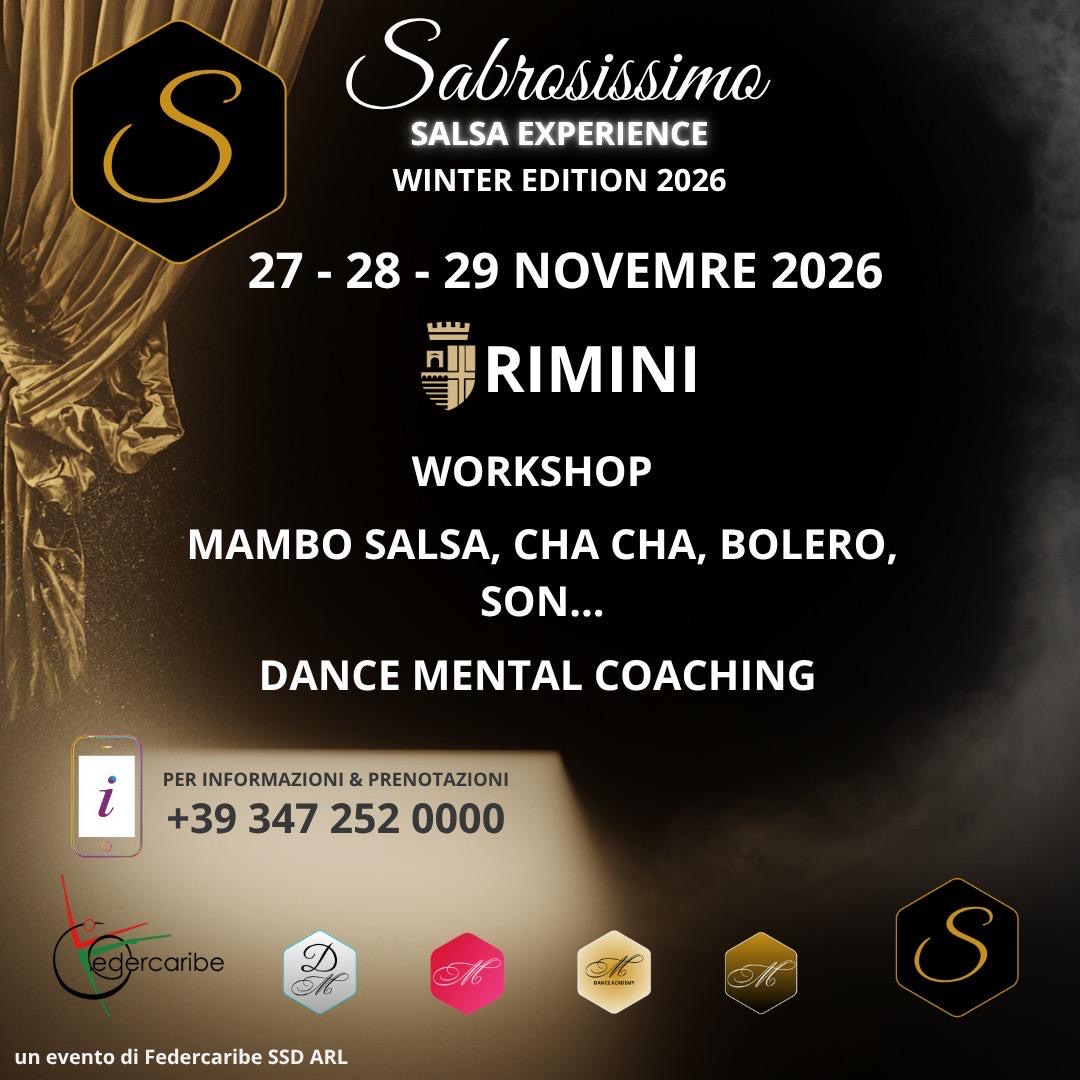 🔥 SABROSISSIMO SALSA EXPERIENCE – WINTER EDITION 2026